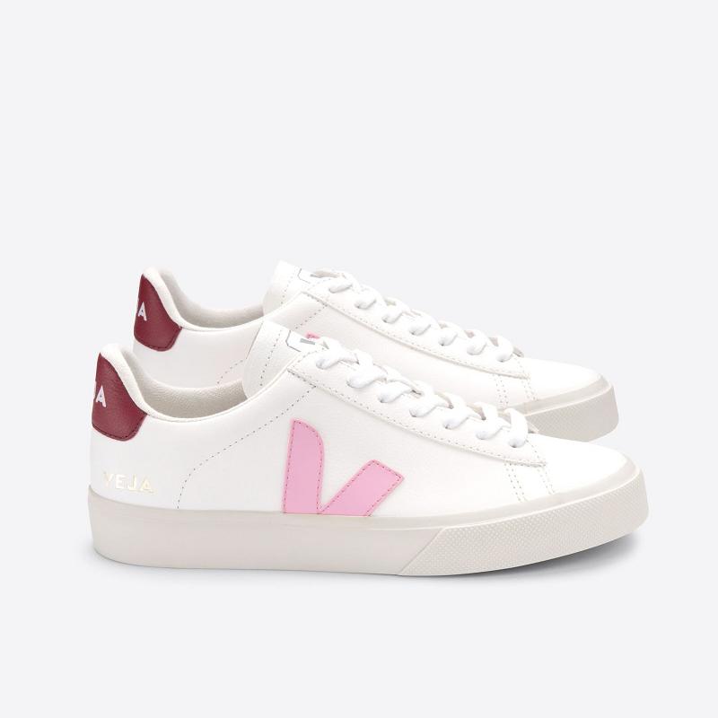 Zapatillas Veja Mujer España - Campo Tenis Blancas ES4012753